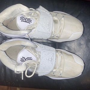 white and black kyries still clean and nice I just don’t play basketball